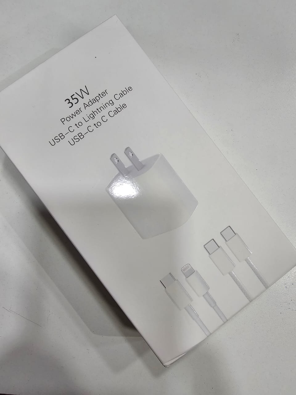 Cargador Para iPhone 2 en 1 35W Tipo C a C / Lightning